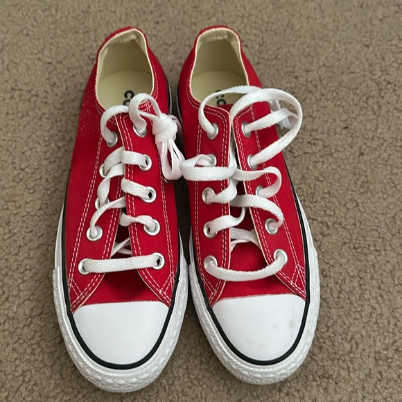 Converse Other - NWOT CONVERSE ALL STAR Chuck Taylor Low Top Unisex Red Shoes